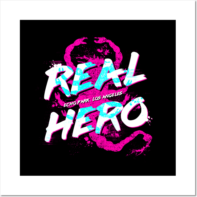 Real Hero Wall Art by Stationjack